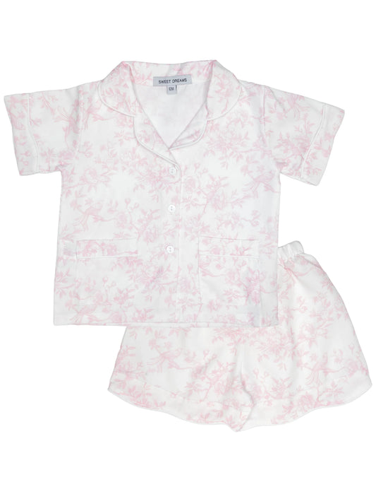 Carolyn Floral Pj Set- Pink
