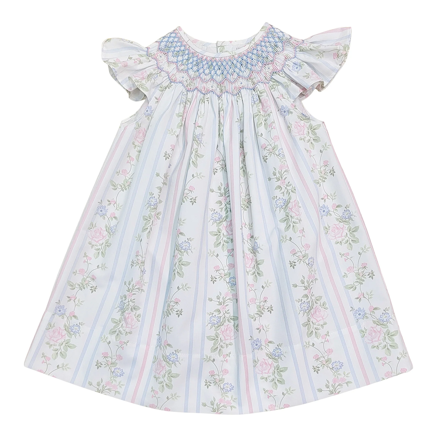 Vallen Smocked Dress- Floral