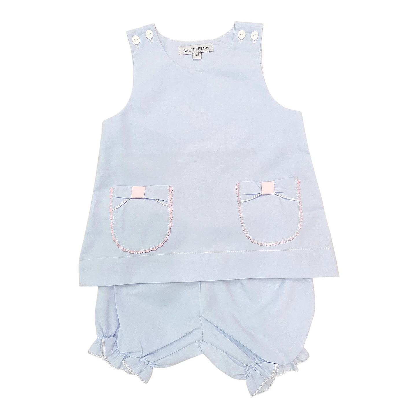 Maddie Bloomer Set-Blue