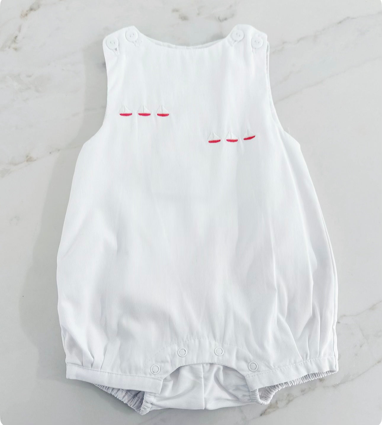Sailboat Bubble- White