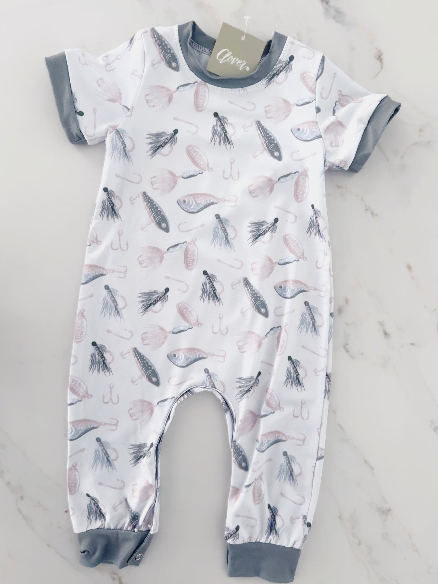 She Thinks Were Just Fishing Long Romper