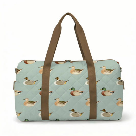 Vintage Duck Quilted Duffel Bag