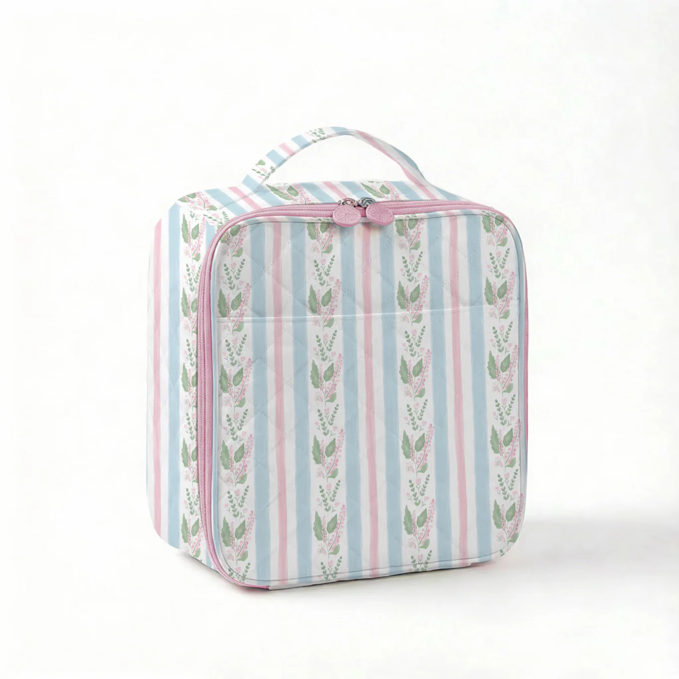 Blue Floral Lunch Box