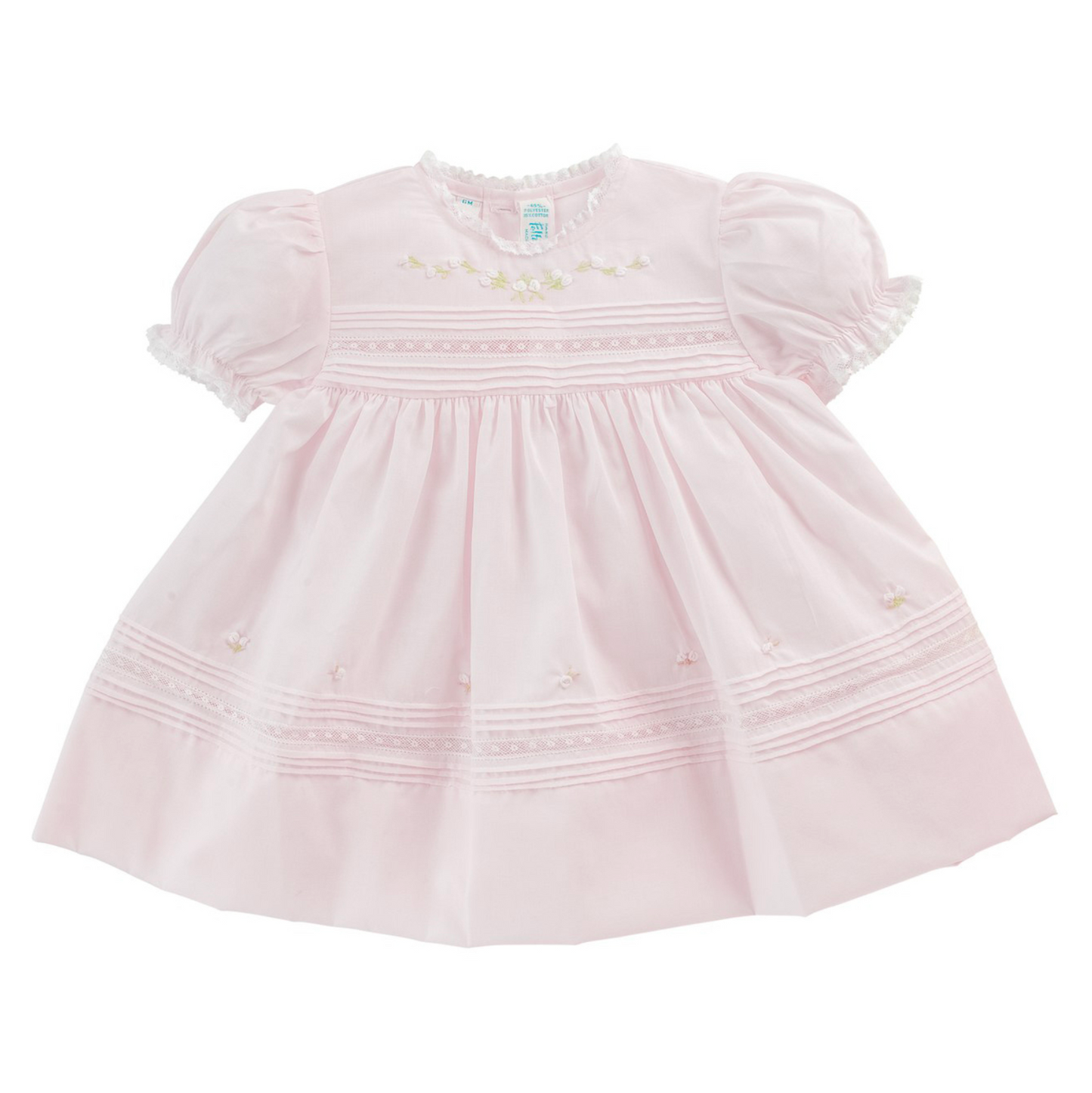 Floral Bullions Dress Pink- Feltman Brothers