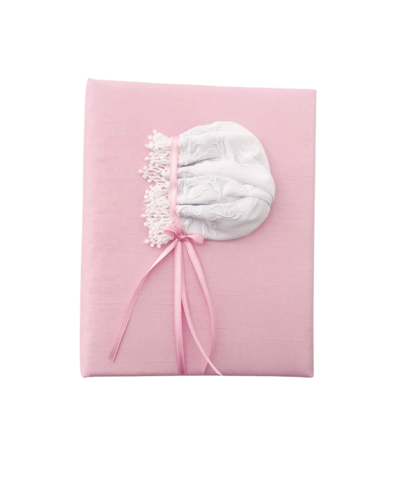 Baby Girl Bonnet Photo Album-Small