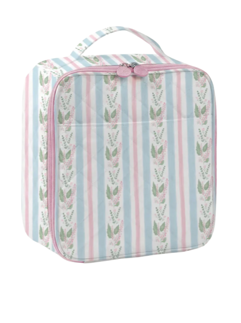 Blue Floral Lunch Box