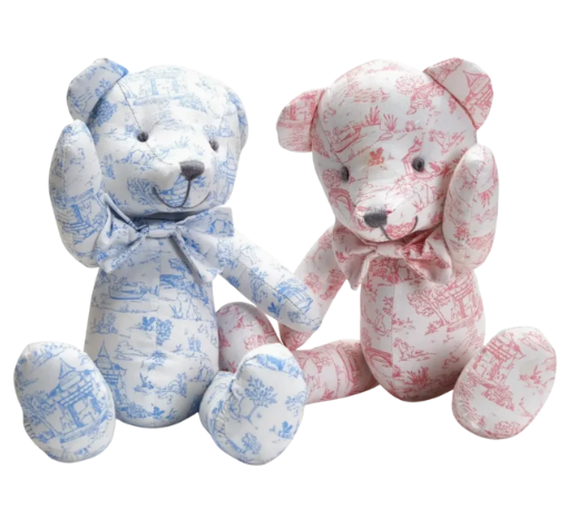Toile Bear (Pink)