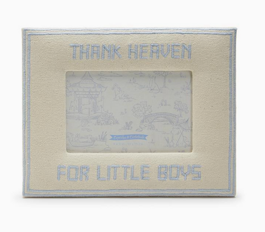 Thank Heaven- Picture Frame- Boys