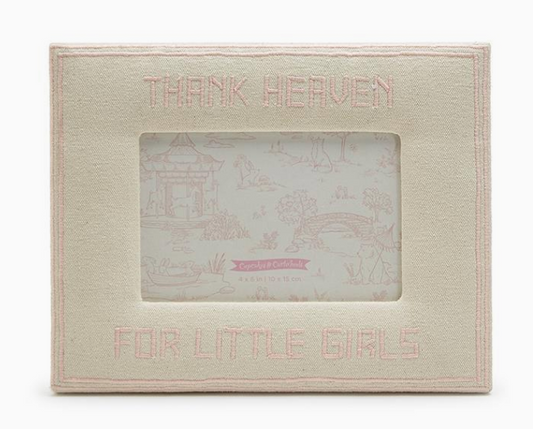 Thank Heaven- Picture Frame- Girls