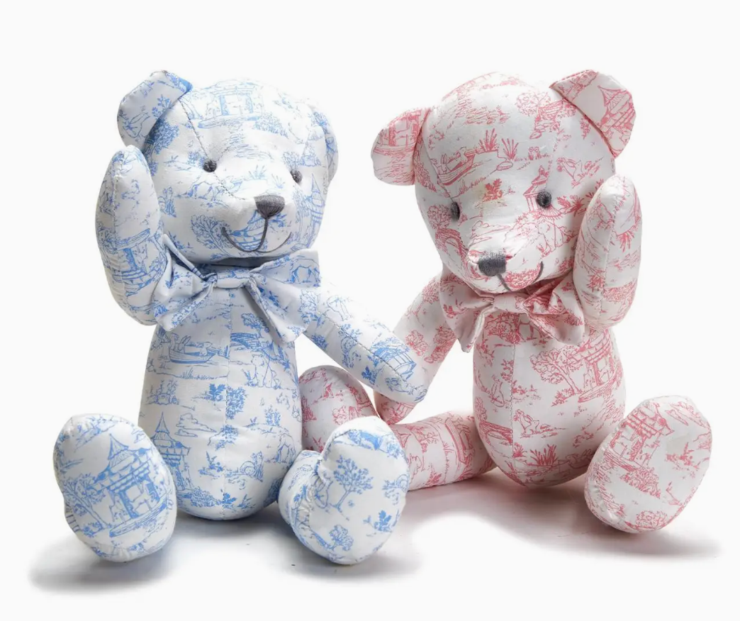Toile Bear (Pink)