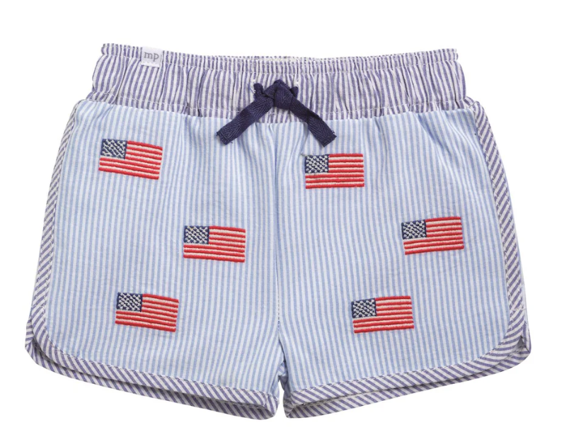 Josh USA Flag Swim Trunks