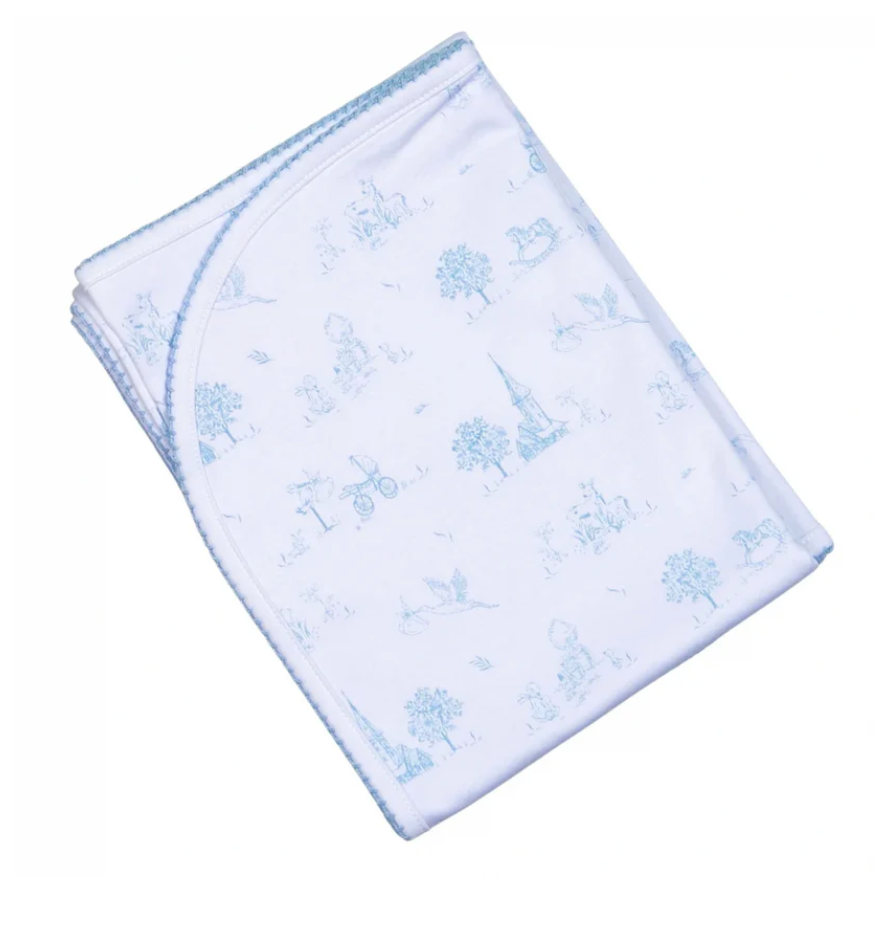Vintage Toile Blanket
