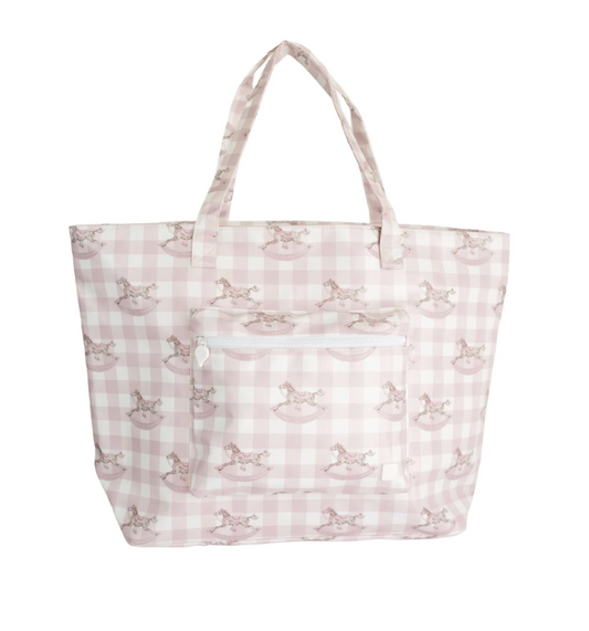 Pony Parlor Tote (Pink)
