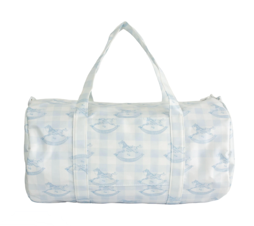 Parlor Pony Duffel Bag (Blue)