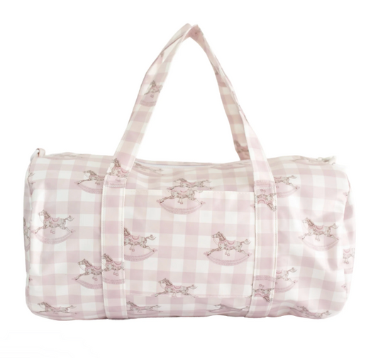 Parlor Pony Duffel Bag (Pink)