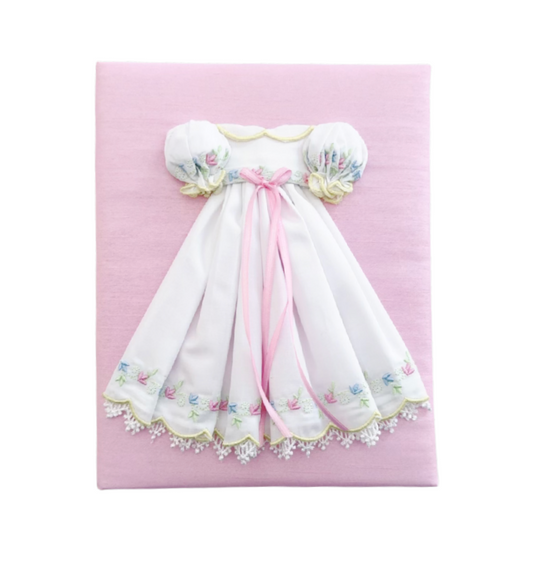 Baby Girl Heirloom Dress Photo Album-Medium