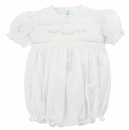 Floral Bullions Bubble White- Feltman Brothers