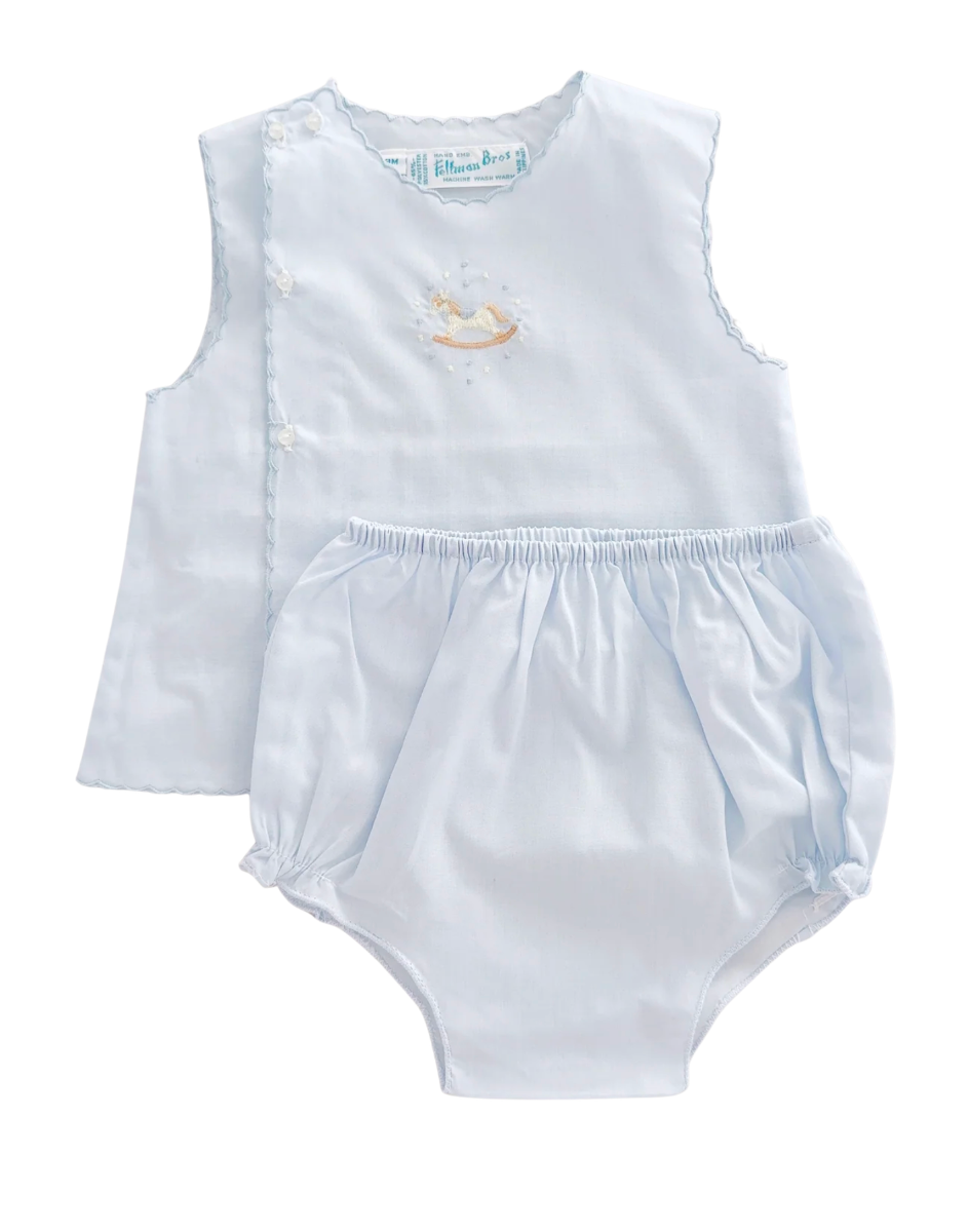 Feltman Brothers- Rocking Horse Diaper Set