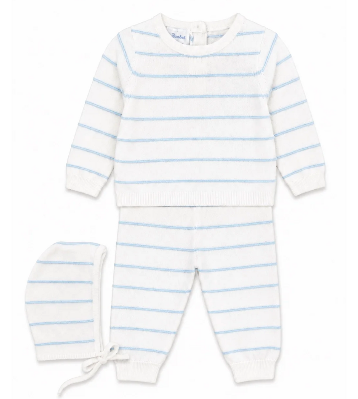 Grady Striped Set- Blue