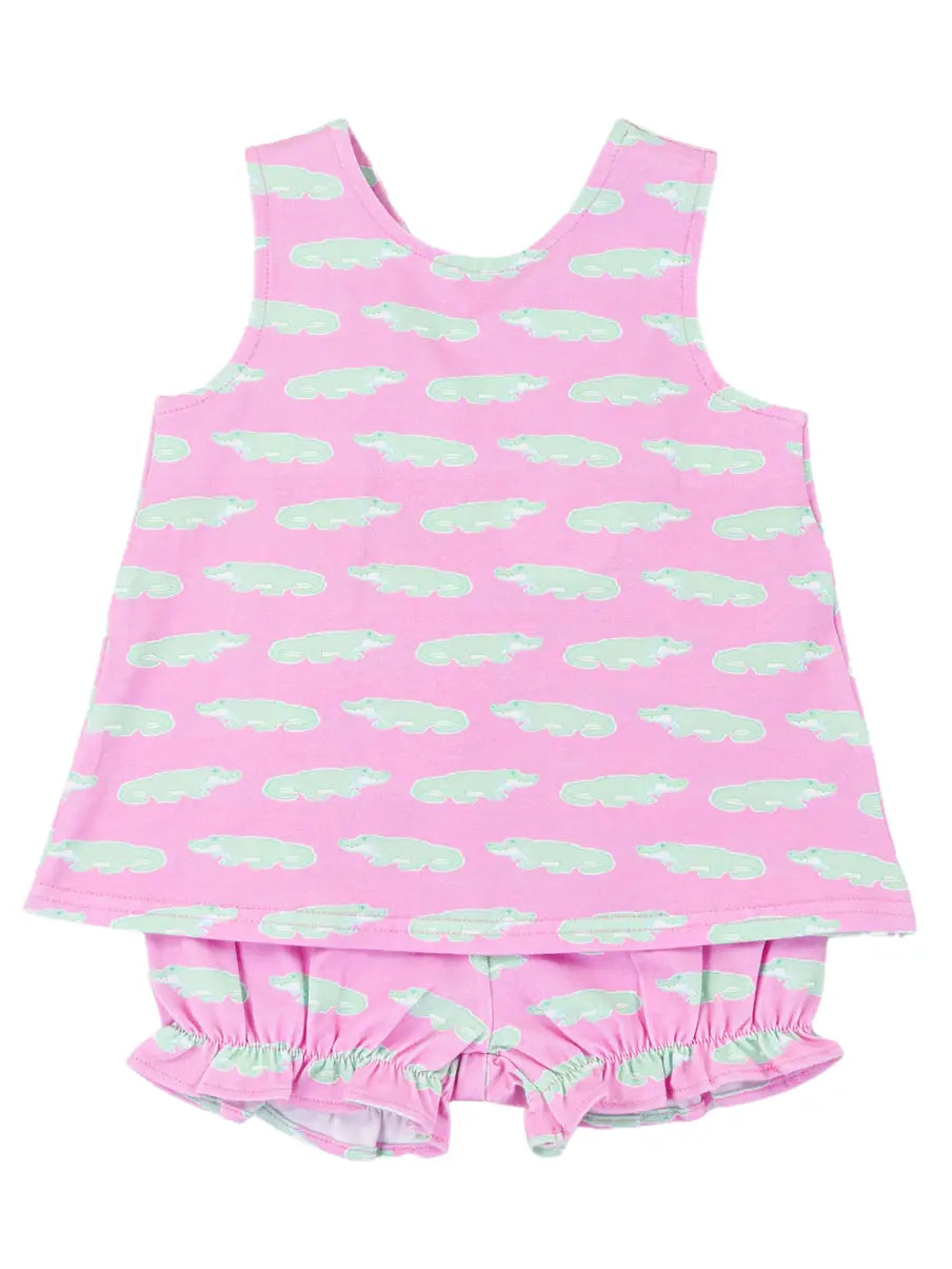 Snappy Crossover Bloomer Set