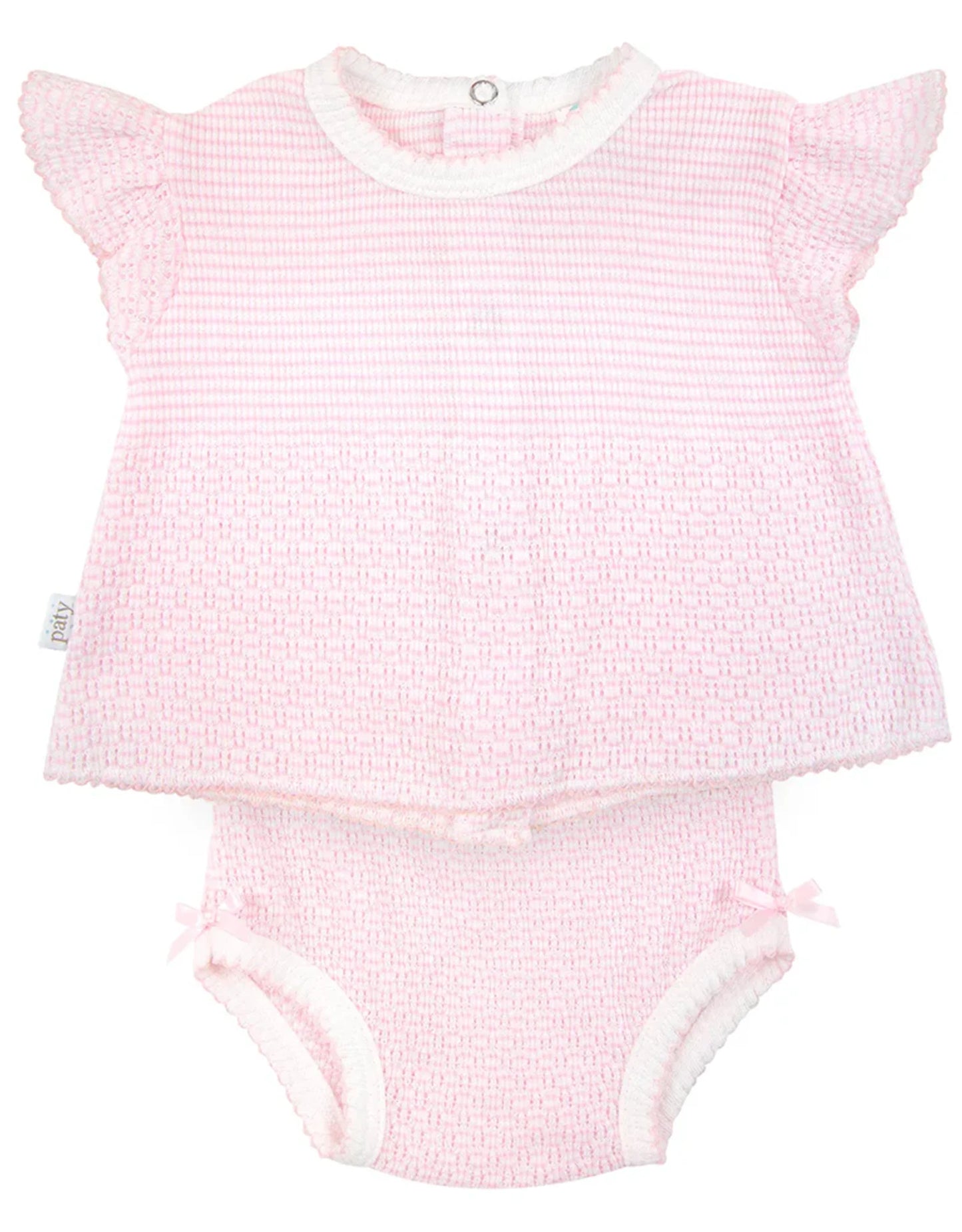 Paty Flutter Sleeve Diaper Set