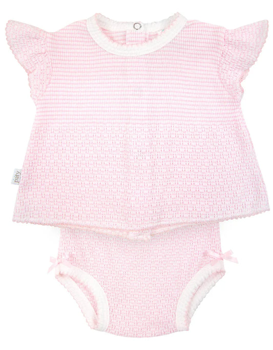 Paty Flutter Sleeve Diaper Set