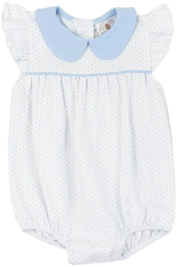 Classic Dot Flutter Bubble- Blue